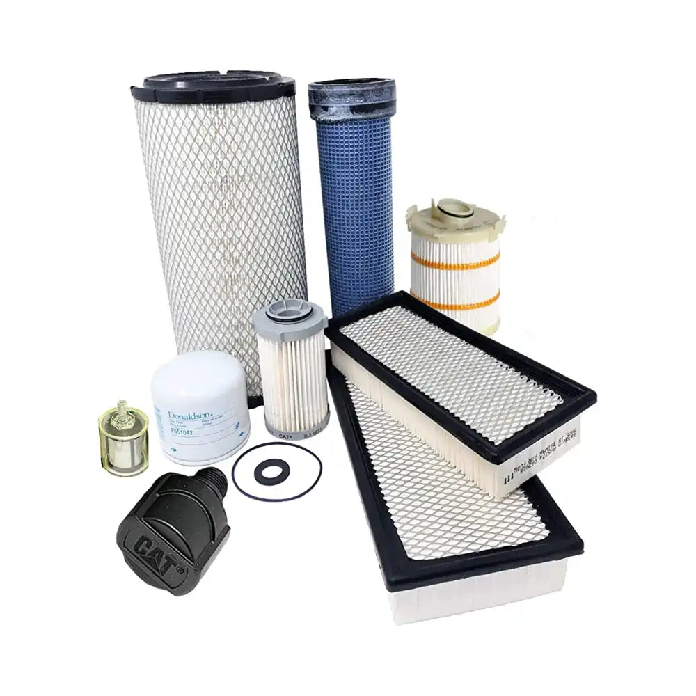 1000 Hours Filter Kit for Caterpillar CAT Loader 259D 262D 277D 289D 299D