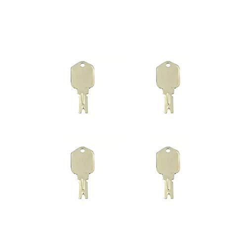 Compatible with (4) Ignition Keys 150979A1 KHR3079 for Sumitomo & Case Excavator S450