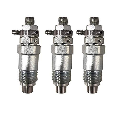 New 3pc Fuel Injectors for Kubota Tractor B1550D B1550E B1550HSTD B1550HSTE B1750D