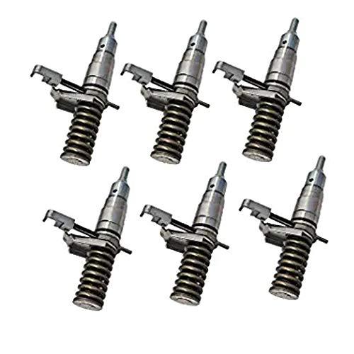 New 6PCS Fuel Injectors 127-8222 1278222 for Caterpillar Engine 3114 3116 Excavator 325 325 L Wheel Loader 950F 950F II 960F