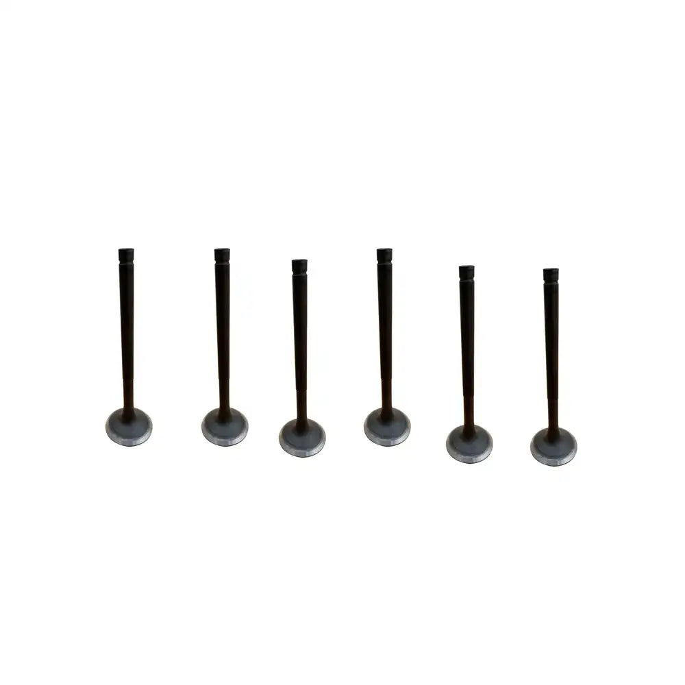 6 Pcs Exhaust Valve 6221-41-4211 for Komatsu Engine in USA