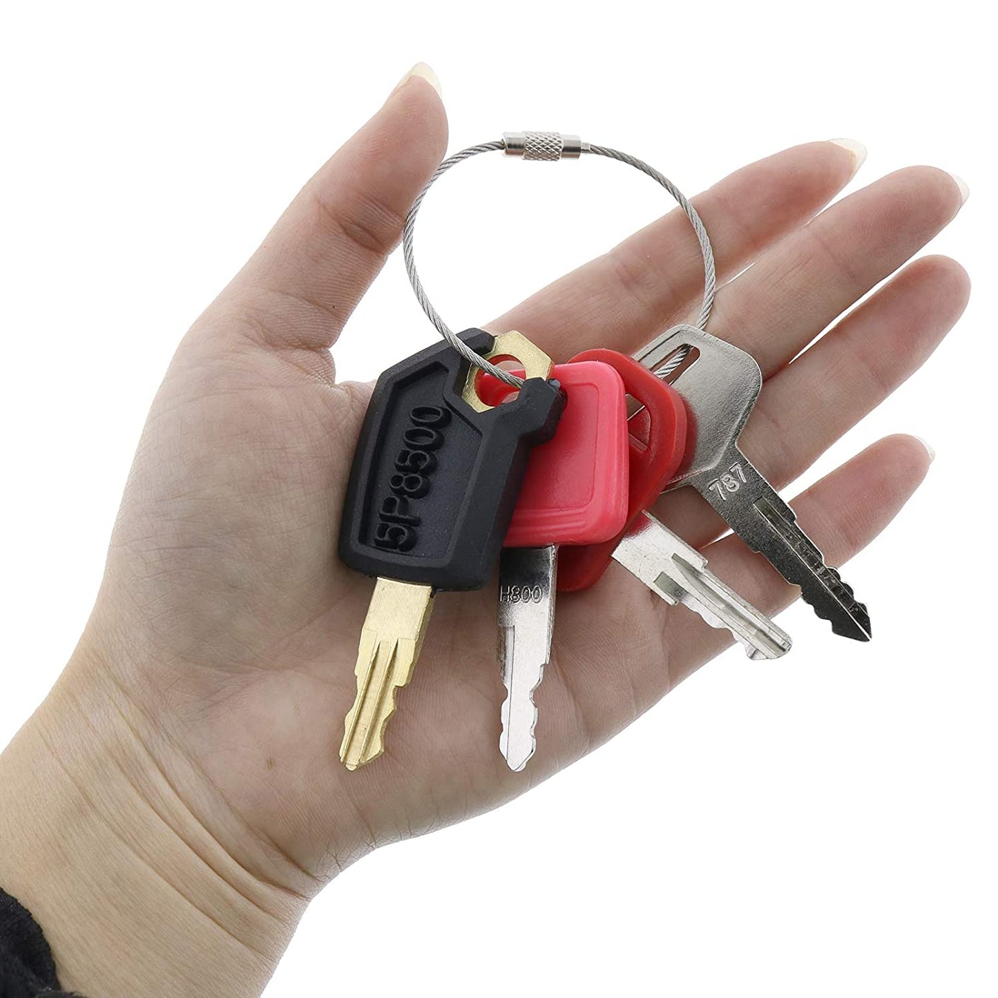 4 Keys for CAT fits John Deere & Komatsu