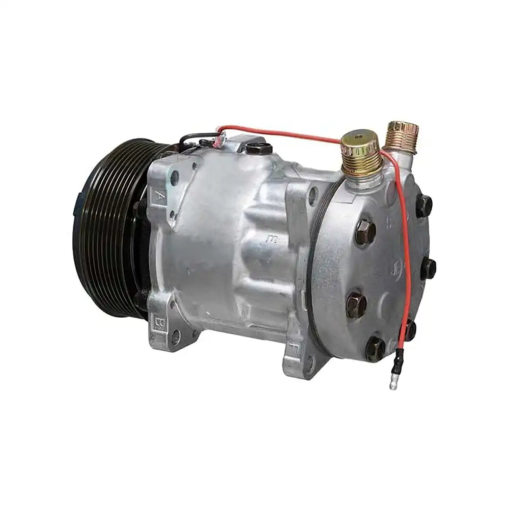 A/C Compressor 82016158 for CASE Tractor MXM120 MXM130 MXM140 MXM155 MXM175 MXM190