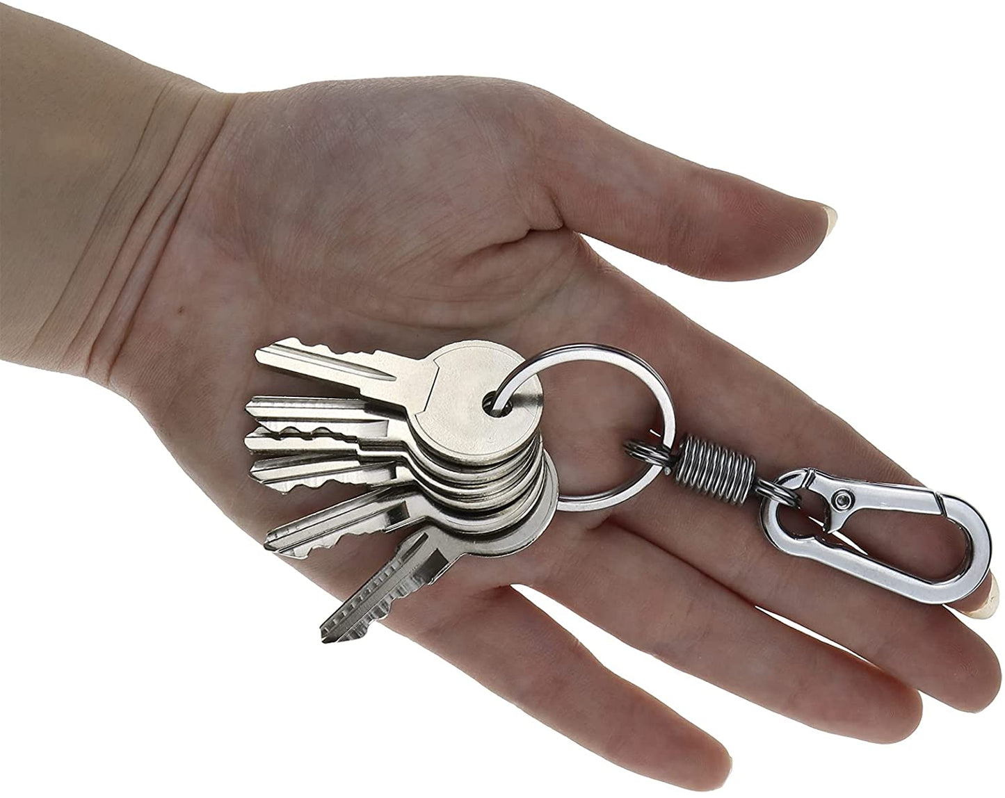 6X Universal Replacement Keys CH751 with Key Chain Fit for Multiple Locks RV Campers Doors T-Handles Pickup Shells Tool Boxes