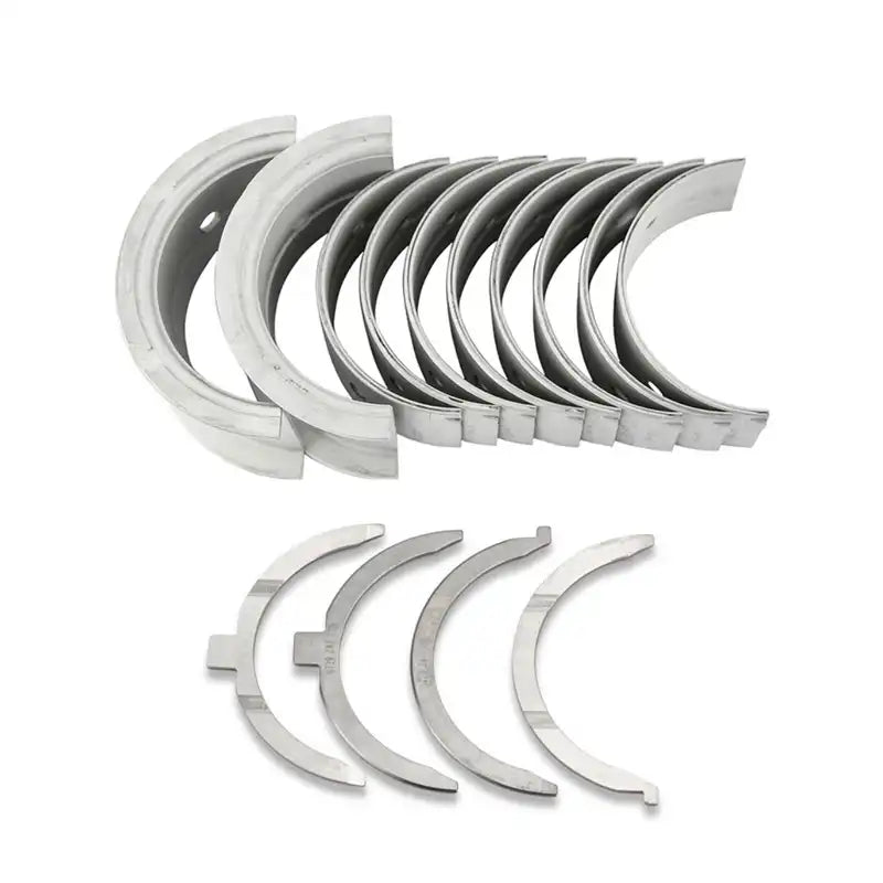 Crankshaft Bearing Set and Rod Bearing Set Thrust Wahser Set for Yanmar 3TNA72 3TNA72L-UTBZ Engine