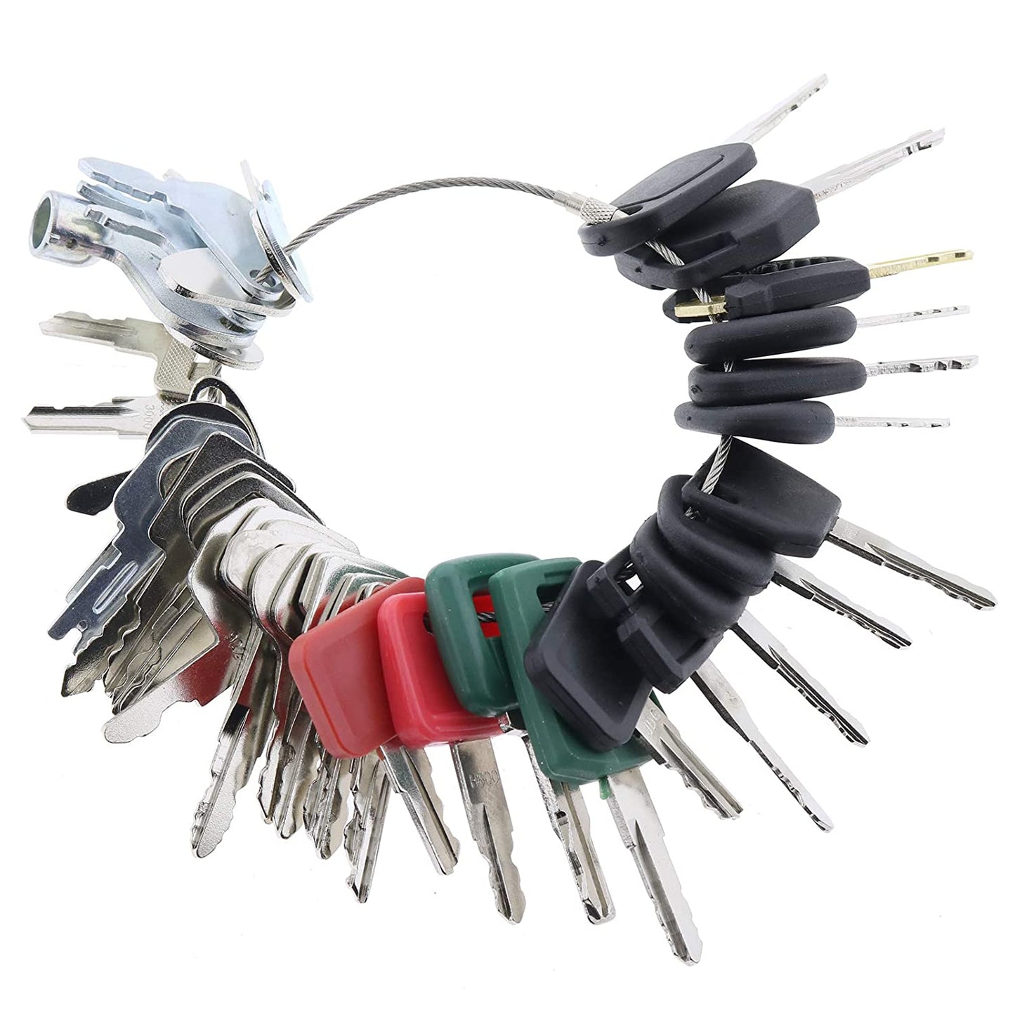 47 Equipment/Construction Ignition Key Set for Bobcat Komastu New Holland Case John Deere and More