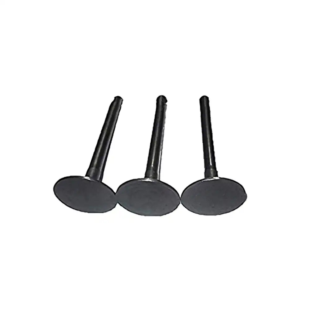 3pcs Intake Valve For Komatsu PC30 Engine 3D84-1