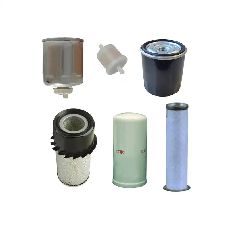 Service Maintenance Filter Kit 86529587 86512355 87800083 84535312 9842392 for New Holland Skid Steer Loader L865 LX865 LX885