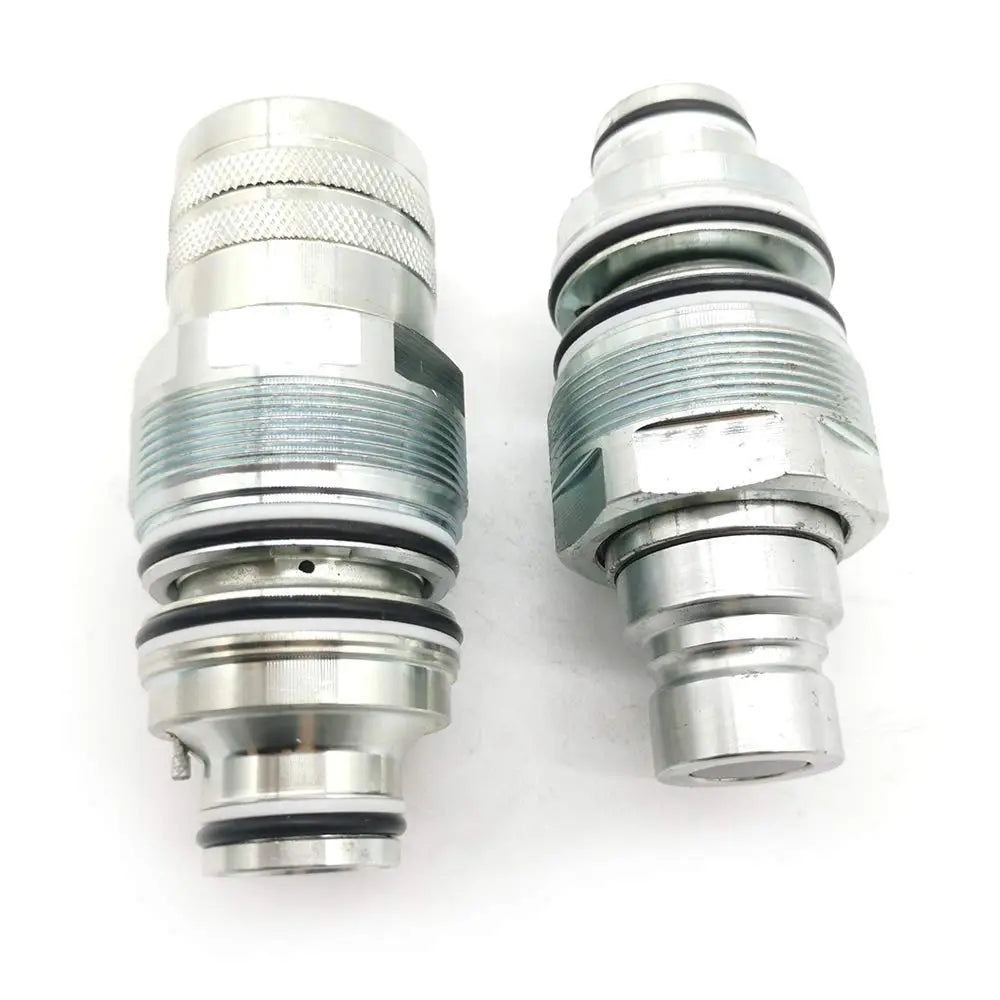 Male Female Flat Face Coupler Kit V0511-77140 V0511-77150 for Kubota Loader SVL75 SVL90C SVL90-2 SVL90 SVL75C SVL75-2