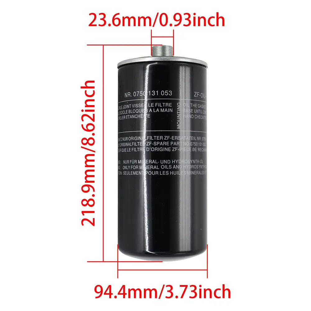 Oil Filter 0750131053 for ZF Transmission Gearbox 4WG180 4WG200