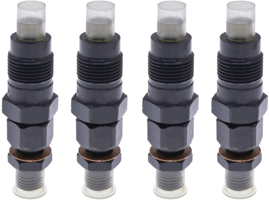 4PCS Fuel Injector MD196607 compatible with Mitsubishi L200 L300 L400 Engine 4D56