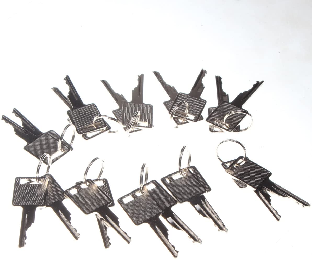 Ignition Key D250 6693241 6709527 for Bobcat 751 753 763 773 863 873 883 963 Skid Steer Loader(10 Pairs)