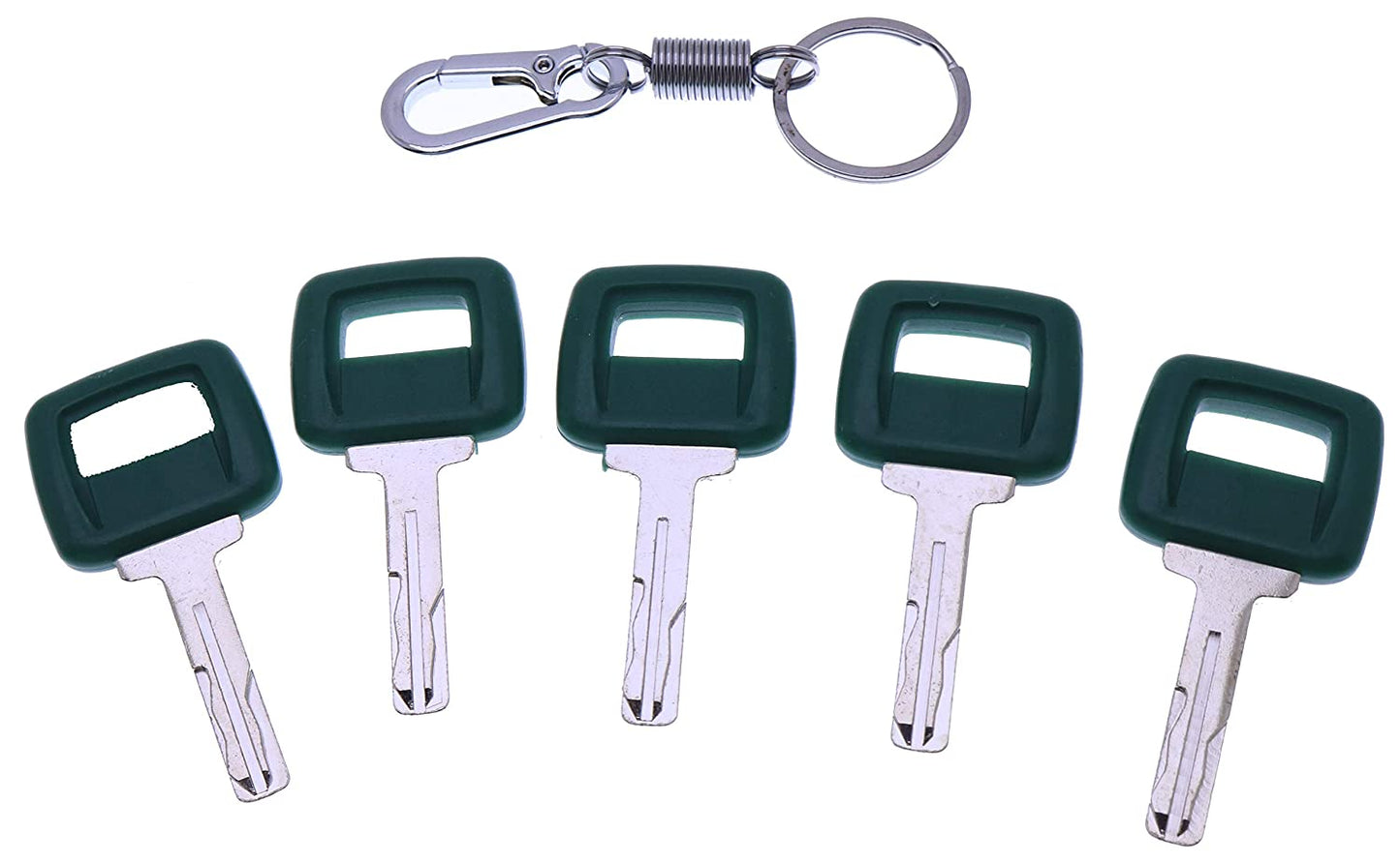 5X Laser Cut Heavy Equipment Ignition Keys 11039228 17225331 Fit for Volvo Articulated Hauler A20C A25C A25D A30C A35C A40 DA25D DA30D A35D A40D