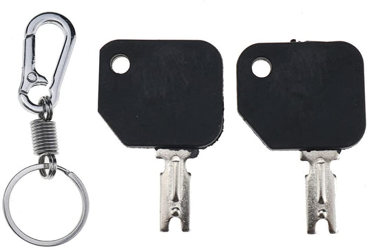 Forklift Keys #166 186304 with Key Chain Compatible with Hyster S30XL and More Forklift