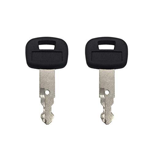 RC411-53933 459A Ignition Keys 2 pcs for Kubota KX121-3 KX161-3 KX41-3 KX71-3 KX91-3 U15 U17 U25S U35 L39 L45 L47 L48