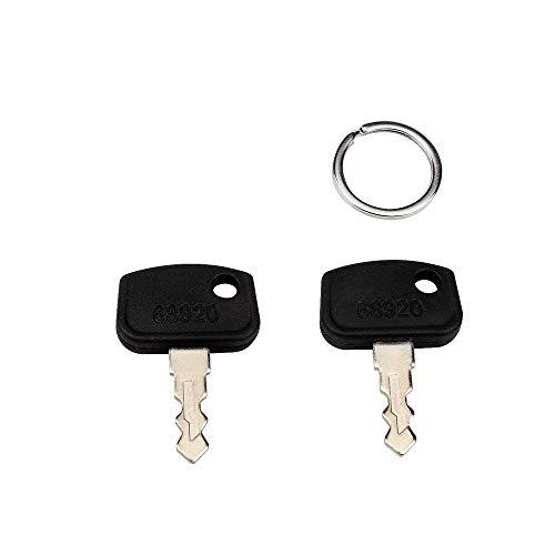 New 2 Key Ignition Key PL501-68920 for Kubota B26 Kubota RTV 900 Keys Kubota RTV UTV Utility Vehicles B BX F GR ZD RTV500 KH-151 KH-191