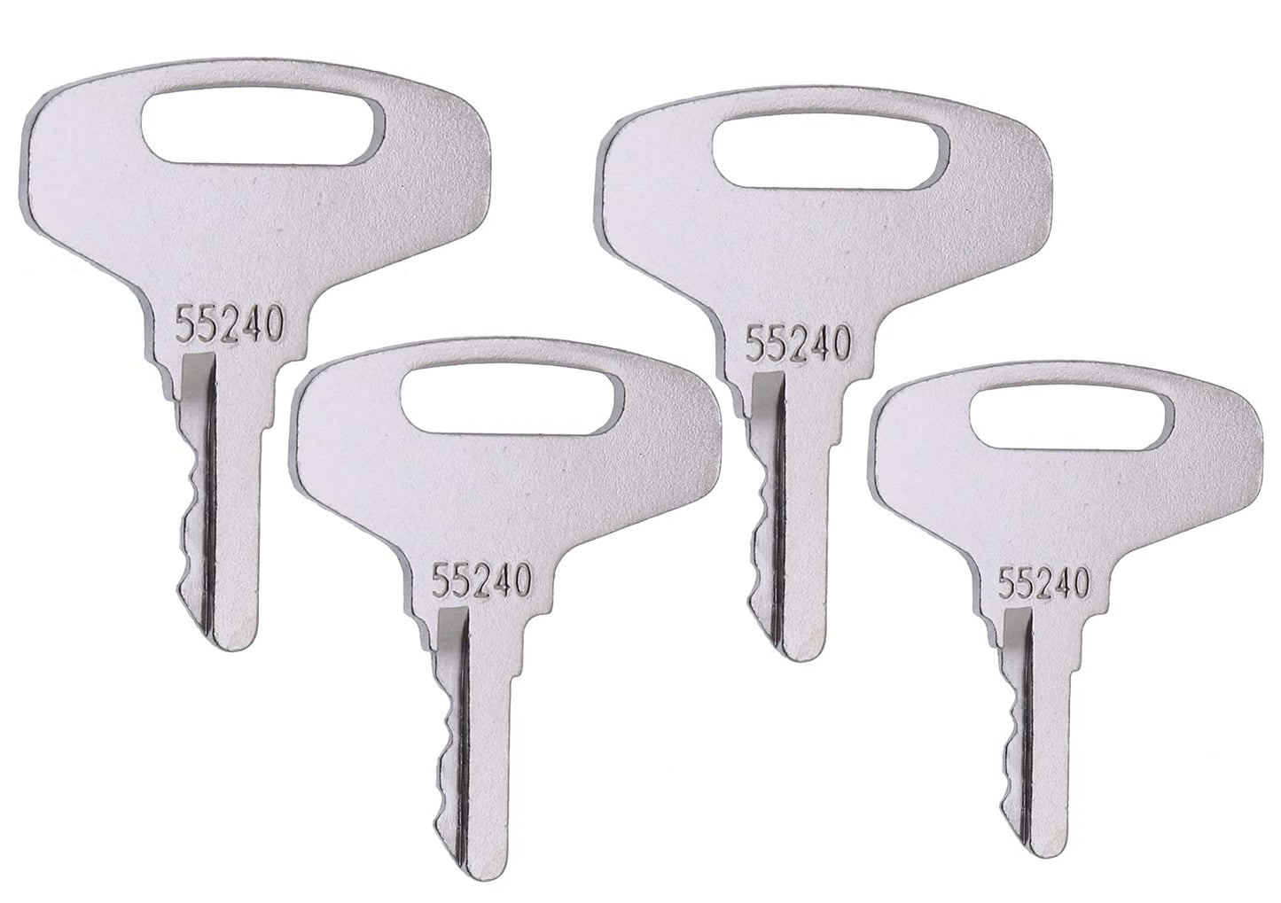 4x Ignition Keys 66711-55140 for Kubota B20 B5100 B6100 B7100 B7200 B8200 B9200