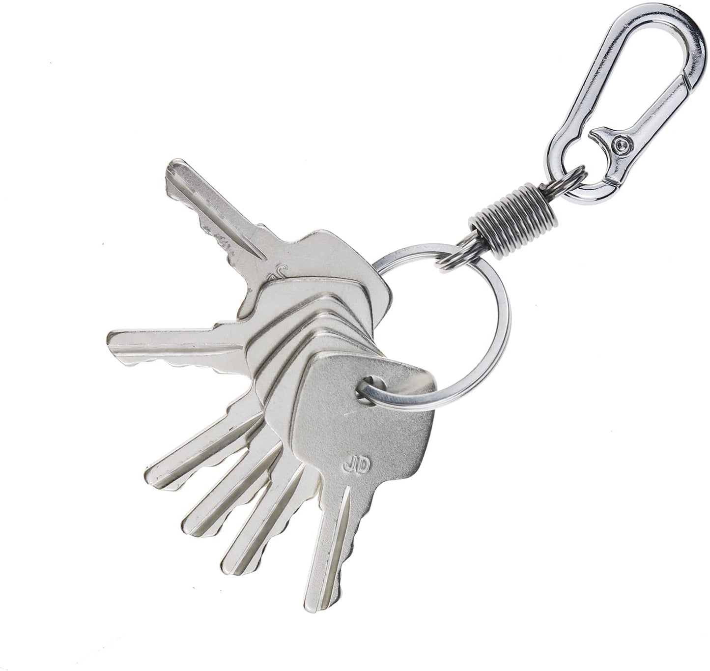 Set of 6 Keys Ignition Keys with Key Chain #AR51481 Fit for John Deere Equipment