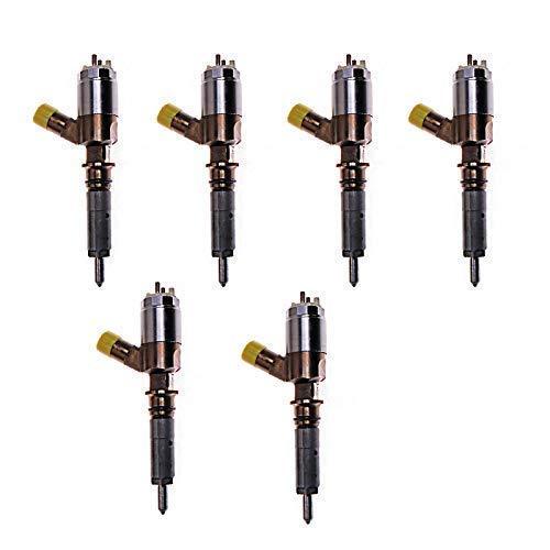 6PCS Injector 3264700 326-4700 for Caterpillar C6 C6.4 Engine CAT 320D Excavator