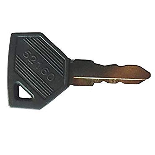 New Key 194155-52160 for Yanmar EX450, EX2900, EX3200, SC2400, SC2450