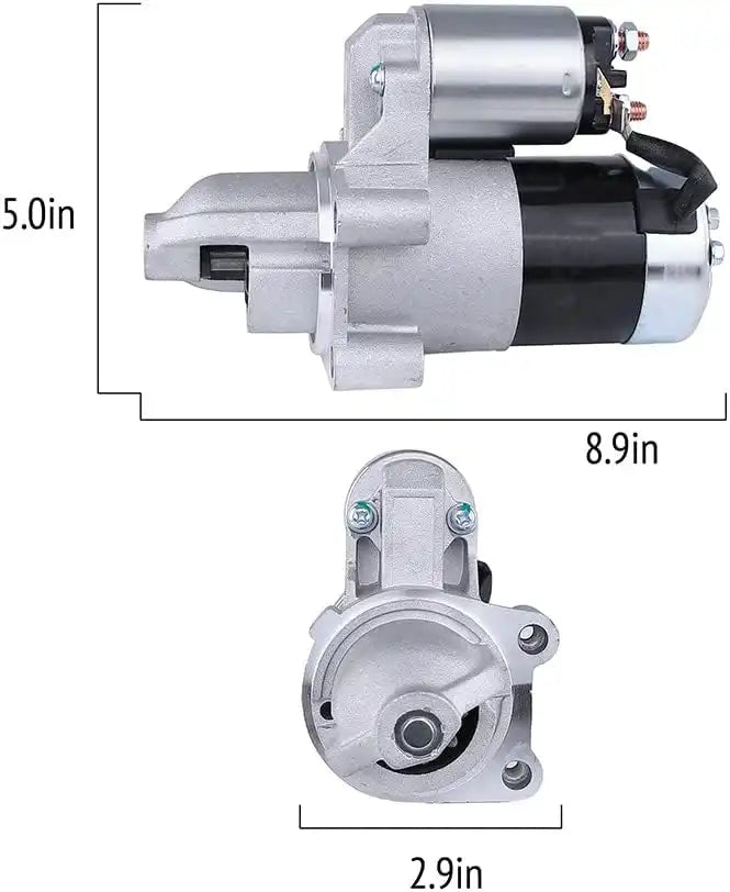 NEW 12V STARTER M2T32581 M2T43781 M2T43681 191-1949-06 191-1949-08 COMPATIBLE WITH ONAN P-216 P224 P-218 P227 STEINER 410 NEW HOLLAND SKID STEER L250 GEHL SL3310 P220 BUNTON MOWER