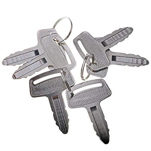 RC101-53630 Ignition Keys 6 pcs for Kubota K008 K008-3 KX91-2 KX101 KX161-2 R310B R400B R420 R520 KH101 KH151 KH170