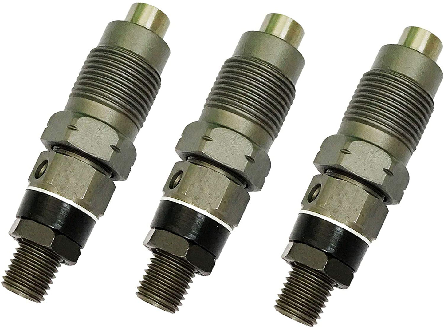 3PCS Fuel Injector 16001-53000 H1600-53000 for Kubota B7300HSD B7400HSD BX1500D BX1800D BX1830D BX1850D BX1860 BX2230D BX2350D BX2360 BX24D BX25 U15 U17 GF1800 G1900 ZD18 ZD18F ZD21 ZD21F