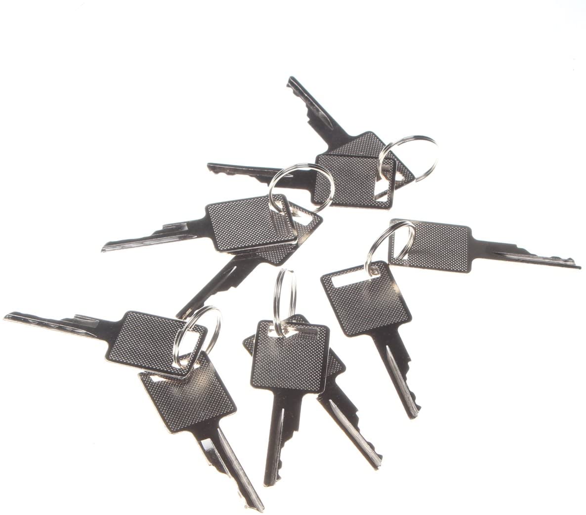 Ignition Key D250 6693241 6709527 for Bobcat 751 753 763 773 863 873 883 963 Skid Steer Loader(10 Pairs)
