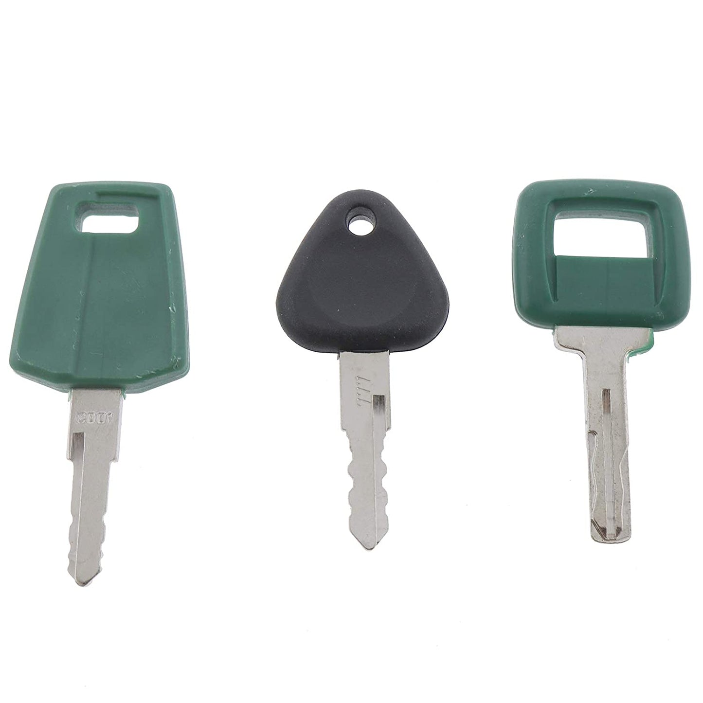 3 Sets  Key Construction Compare for Volvo Excavator Loader Truck