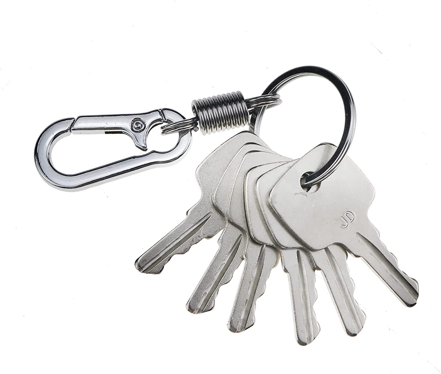 Set of 6 Keys Ignition Keys with Key Chain #AR51481 Fit for John Deere Equipment