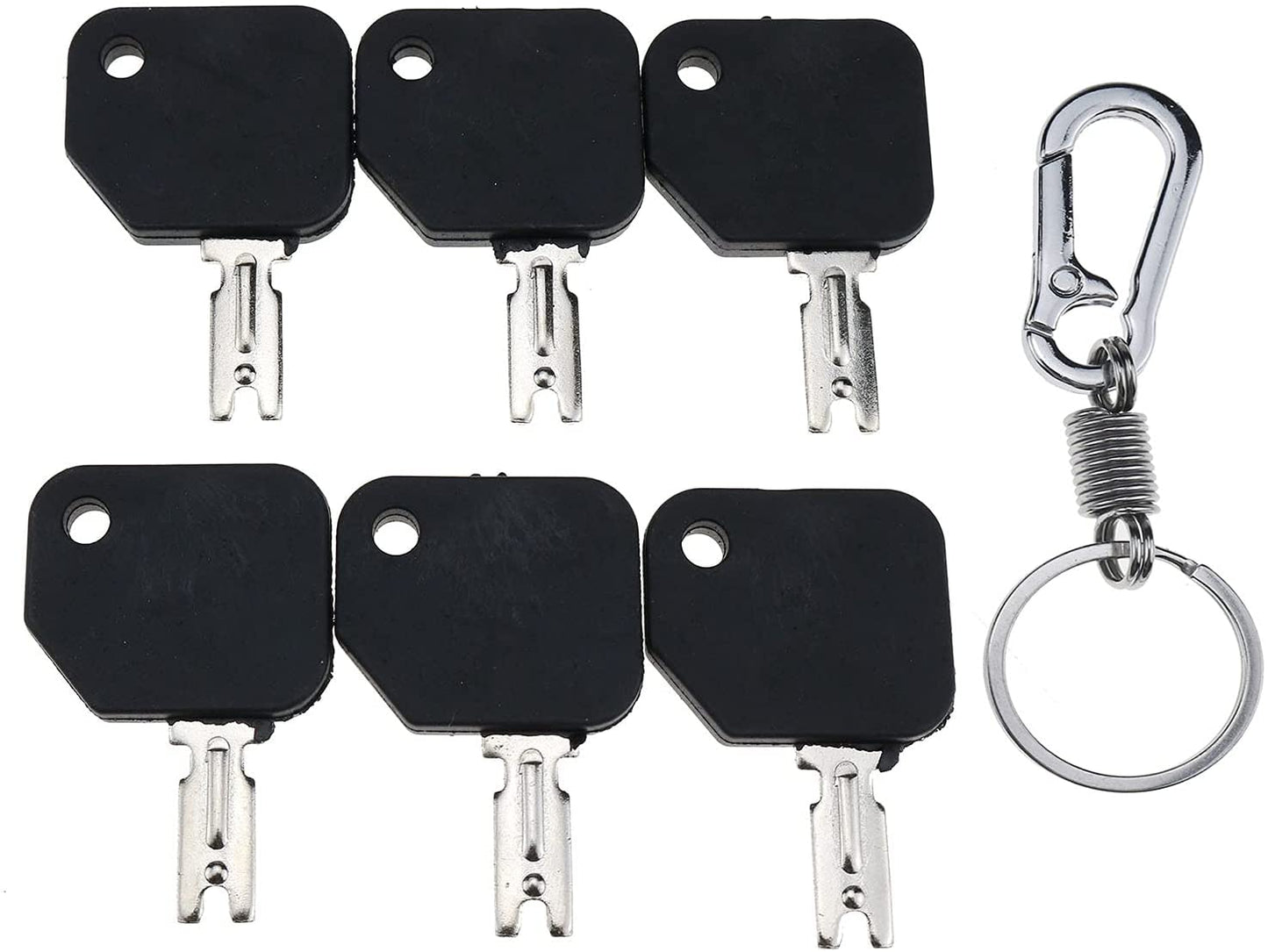 Forklift Keys #166 186304 with Key Chain Compatible with Hyster S30XL and More Forklift