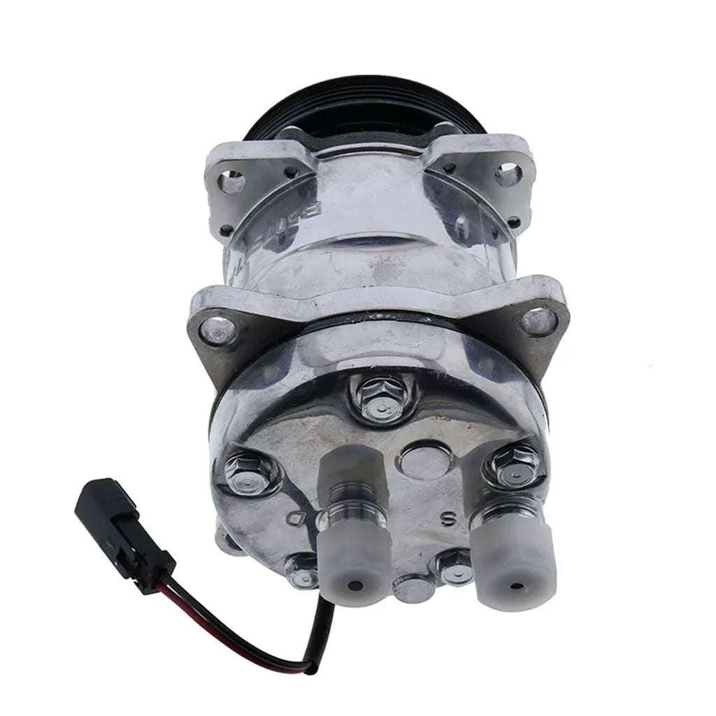 A/C Compressor 7363374 for Bobcat S550 S570 S590 S595 S630 S650 T550 T590 T595 T630 T650 E32 E35 E42 E45 E50 E55 E85