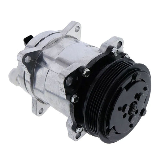 A/C Compressor 7363374 for Bobcat S550 S570 S590 S595 S630 S650 T550 T590 T595 T630 T650 E32 E35 E42 E45 E50 E55 E85