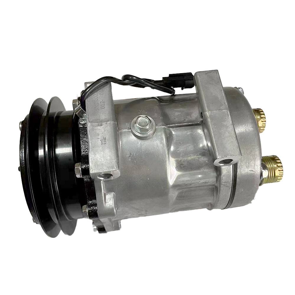 Air Conditioning Compressor 84159489 For Case Backhoe Loader 580N 580SN 590SN 580SN WT