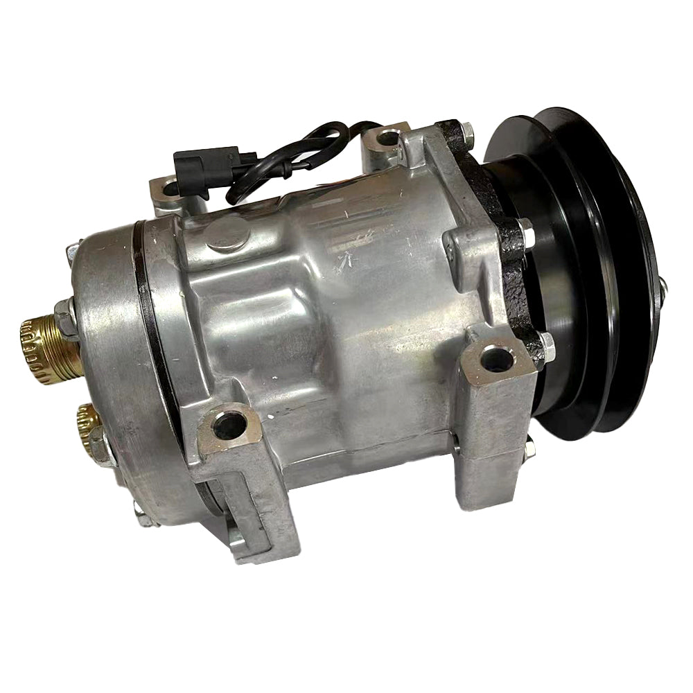 Air Conditioning Compressor 84159489 For Case Backhoe Loader 580N 580SN 590SN 580SN WT