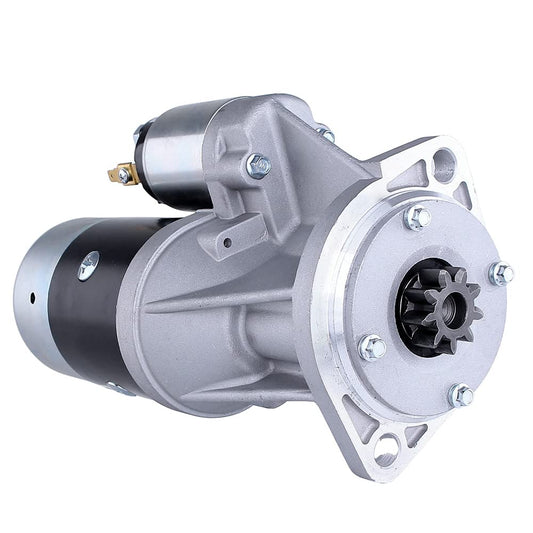 12V 9T Starter Motor YM123900-77010 for Komatsu Skid Steer Loader CK20 CK25 SK1026 SK1020 Excavator PC75R PC95R PC110R