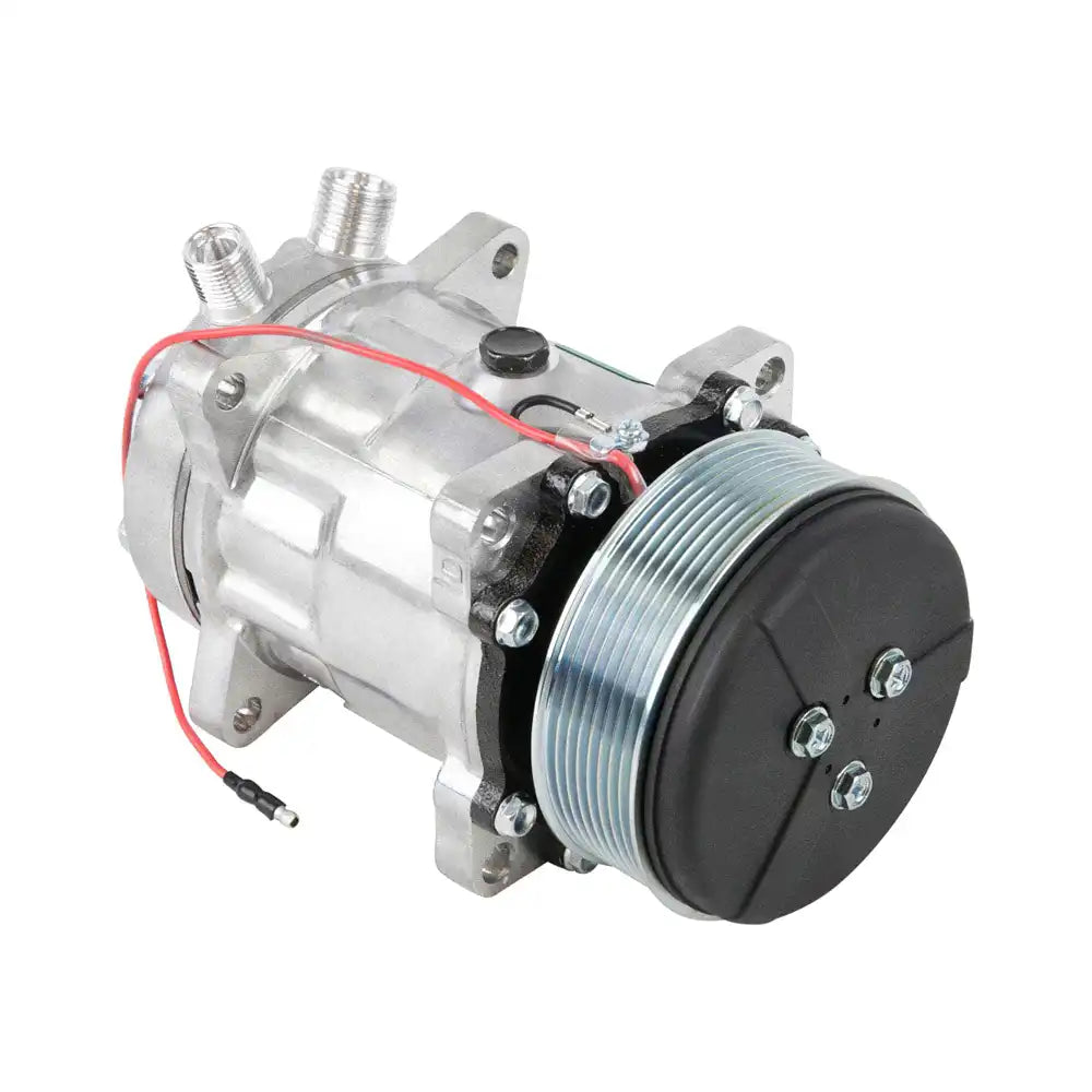 A/C Compressor 82016158 for CASE Tractor MXM120 MXM130 MXM140 MXM155 MXM175 MXM190