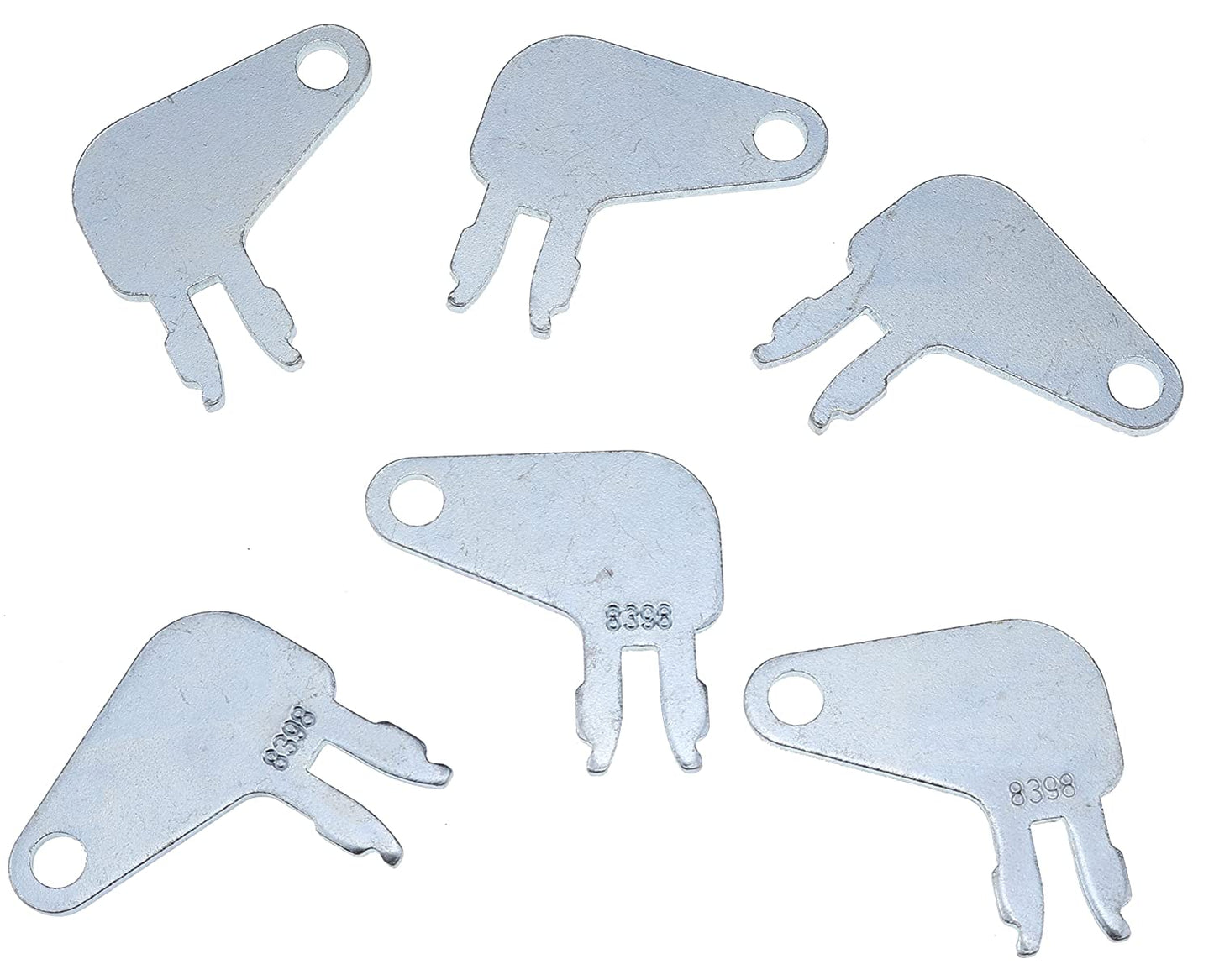 6PCS Master Disconnect Key 8398 8H-5306 8H5306 7N-0718 7N0718 for Caterpillar Wheel Skidder 508 515 518C 525 525B 525C 525D 528B 530B 535B 535C 535D 545 545C 545D 555D