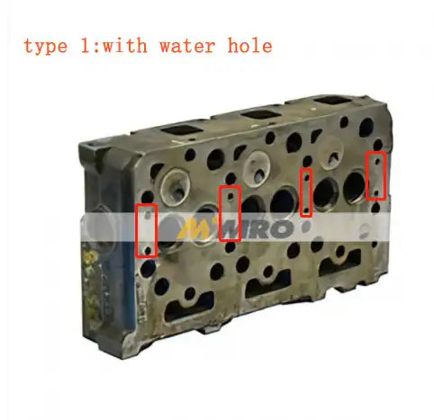 Complete Cylinder Head E8100-A0302 E8100-A0302 E8100-03045 E8100-03046 for Kioti LK3054 DK35 CK30 Daedong 3A150E