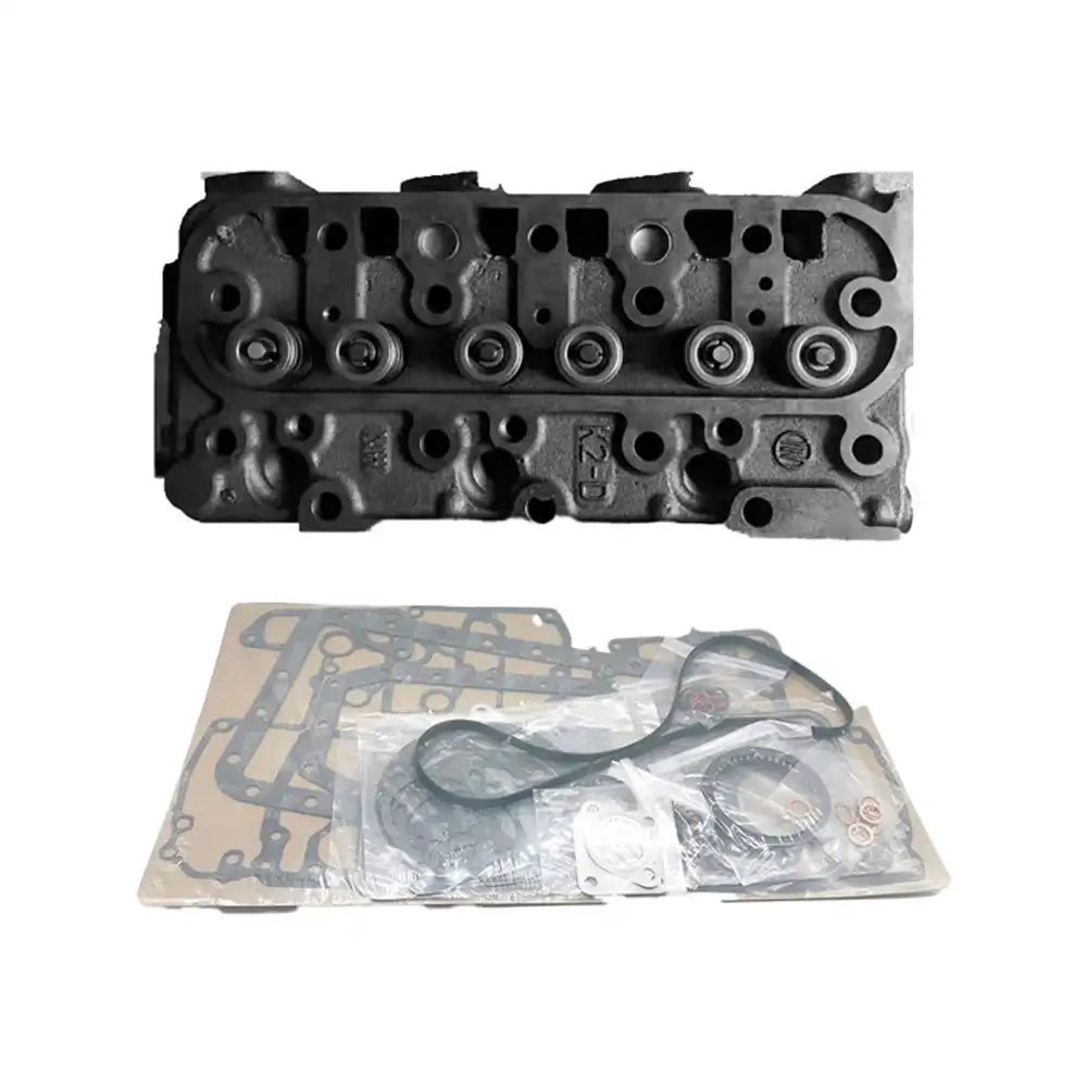 Complete Cylinder Head + Full Gasket Kit 15532-03040 for Kubota D950 D950A Engine