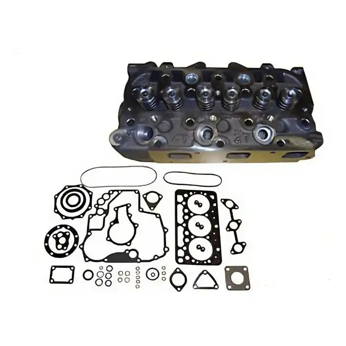 Complete Cylinder Head + Full Gasket Kit for Kubota D722 D722EBH Engine B7300HSD B7400HSD BX1800D BX1830D BX1850D BX1860D G1900