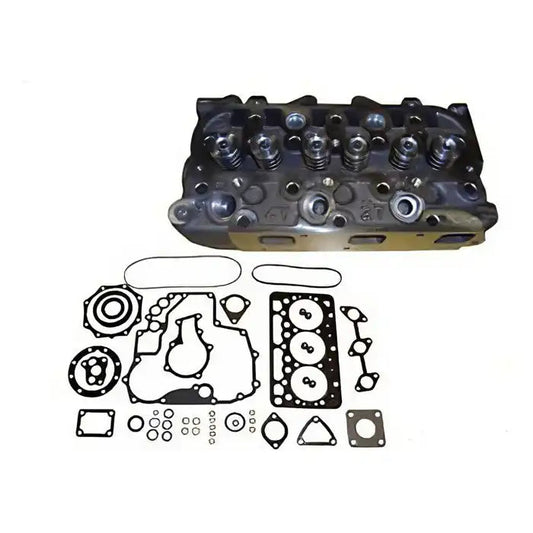 Complete Cylinder Head + Full Gasket Kit for Kubota D722 D722EBH Engine B7300HSD B7400HSD BX1800D BX1830D BX1850D BX1860D G1900