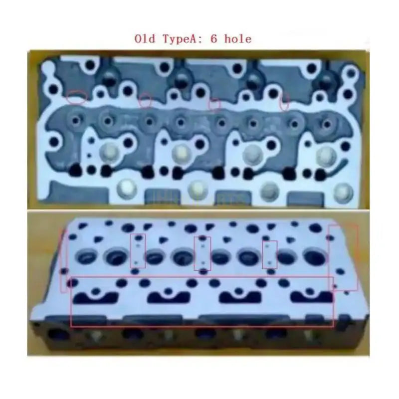 Complete Cylinder Head with valve 1G796-03040 1G79603040 1E013-0304 1E0130304 for Kubota Engine V2003 V2203 V2403