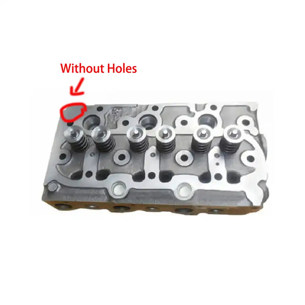 Complete Cylinder Head With Valves + Full Gasket Kit for Kubota D850 D850-5B D850-BH-W Engine B1550D B1550E B6200D B6200E