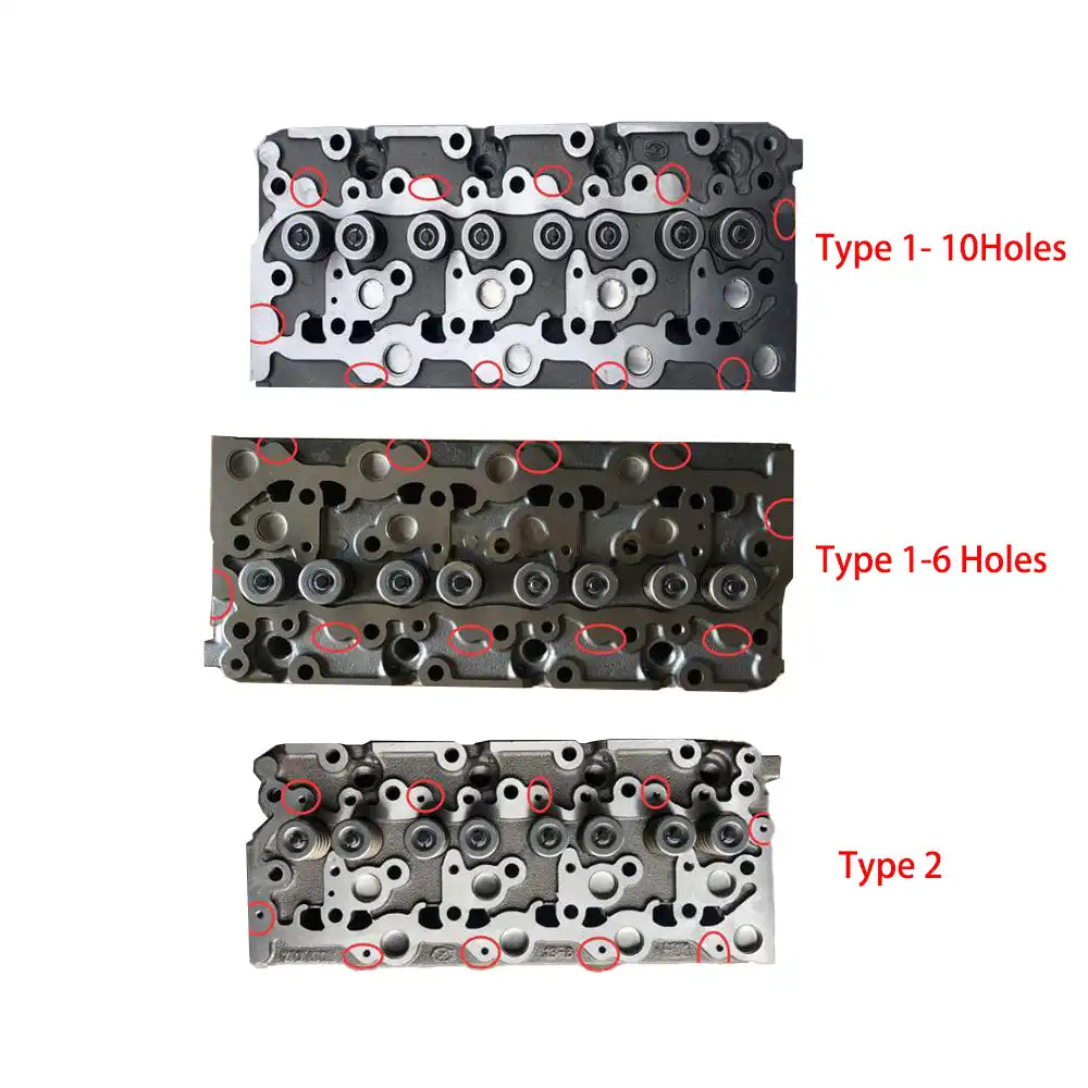 Cylinder Head 6655153 7327327 for Kubota V2203 V2203T V2203E V2203B Engine