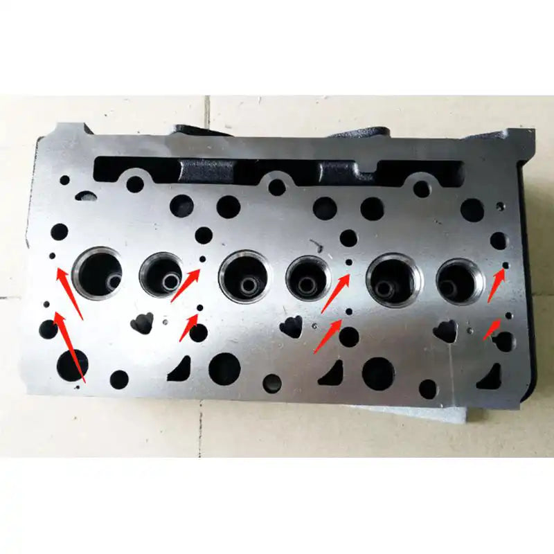 Complete Cylinder Head 1A013-03043 16487-03045 1A013-03044 1A01303043 1648703045 1A01303044 for Kubota D1503 Engine L2900 L3000 L3010 L3130 KX91-3 U35