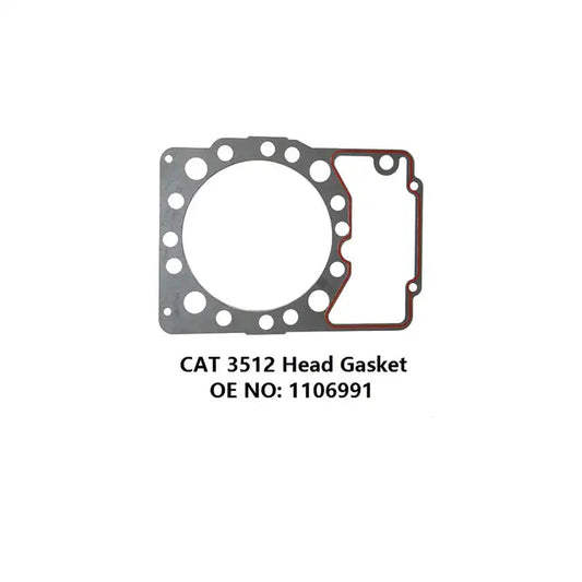 Cylinder Head Gasket 1106991 for Caterpillar CAT Engine 3508 3512 3516 Excavator 5130 5230 Tractor 776C 776D 784B 784C