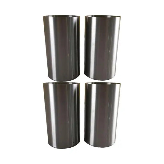 Cylinder Liner 4 Units 1 Set For Komatsu Crawler Tractor D20A-8 D20P-8 D20P-8 D21P-8 Yanmar Engine 4TNV94L Komatsu Engine 4D94LE