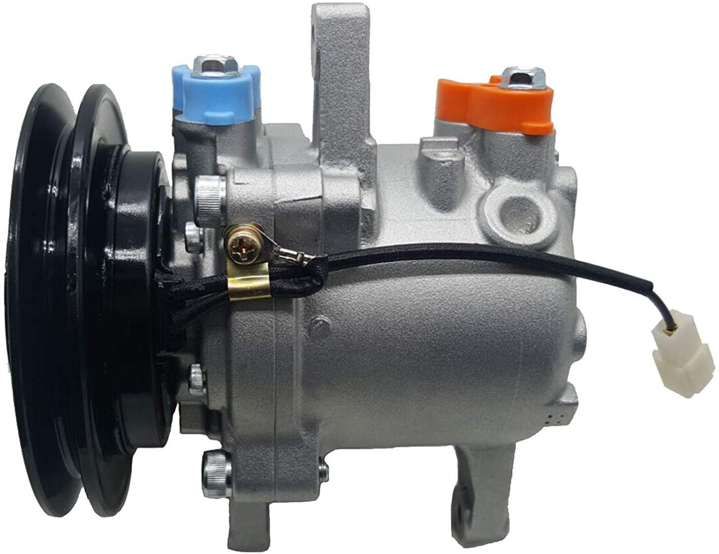 AC Compressor 3C581-50060 3C581-97590 447220-6771 447220-6750 for Kubota Tractors SV07E M108S M5040 M6040 M7040 M8540