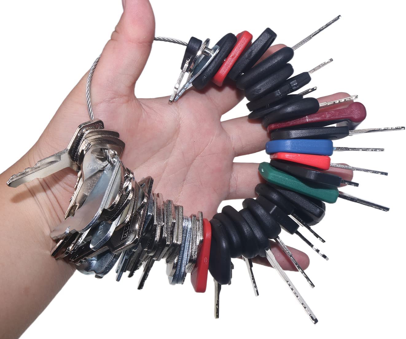 60 keys Compatible with Heavy Equipment Volvo John Deere Bobcat New Holland Komatsu